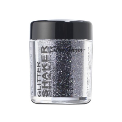 Stargazer Glitter Shaker Rocket Silver